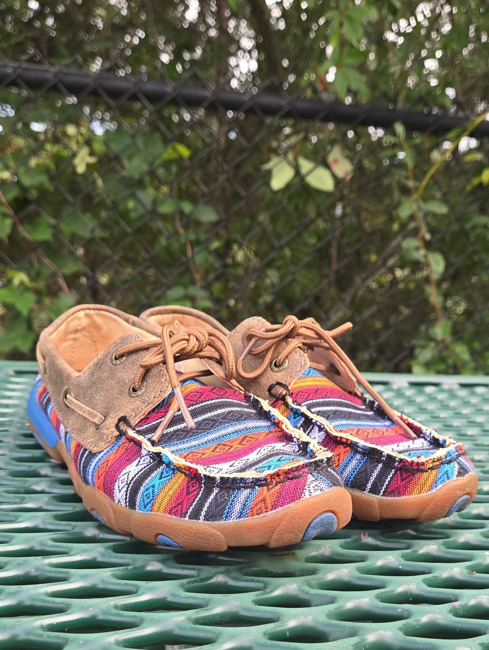 Womens Aztec Twisted X Moccasins